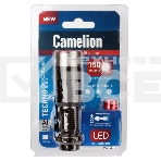 Фонарь LED5135 (LED XPE ZOOM 3 реж 1хLR6 алюм. блистер черный Camelion 12915, фото9
