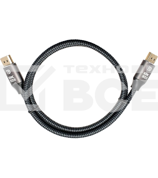 Кабель соединительный DP-DP 1.4V 8K@60Hz  1м, Telecom Pro <TCG750-1M>