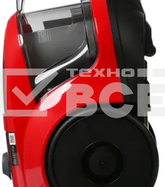 Пылесос Samsung VCC4520S3R/XEV красный, 350/1600 Вт, уборка сухая, пылесборник контейнер 1.3 л