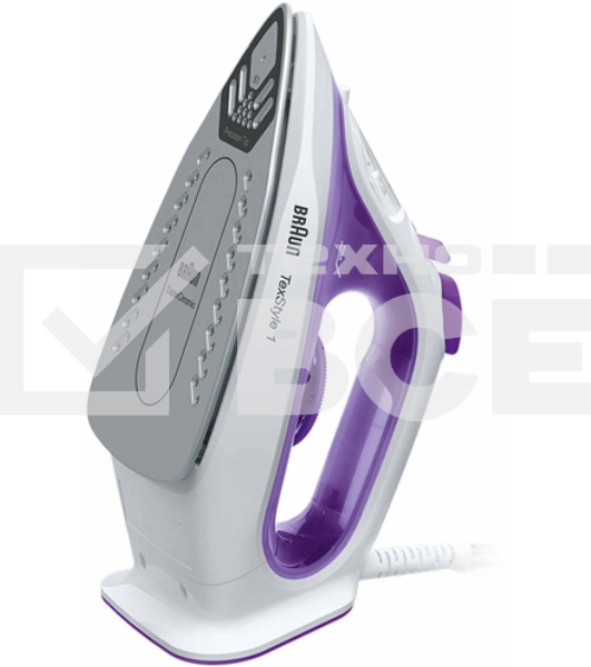 Утюг Braun TexStyle1 SI1080VI 2000Вт фиолетовый/белый
