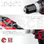 Дрель-шуруповерт аккумуляторная Зубр ДШЛ-185, Аккумуляторная, 14,4В, Без АКБ и ЗУ, фото8