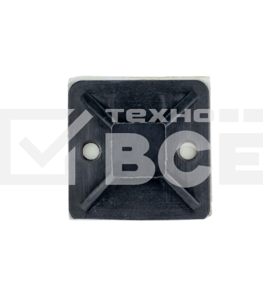 Площадка EKF plc-20x20-b самоклеящаяся (20х20мм.) черная (100шт.) EKF