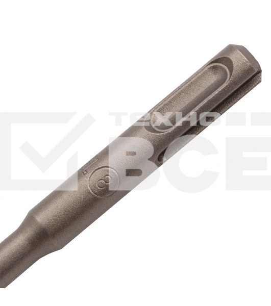 Бур по бетону, двойная спираль, Cobalt W-tip, 8x110 мм, SDS PLUS Denzel