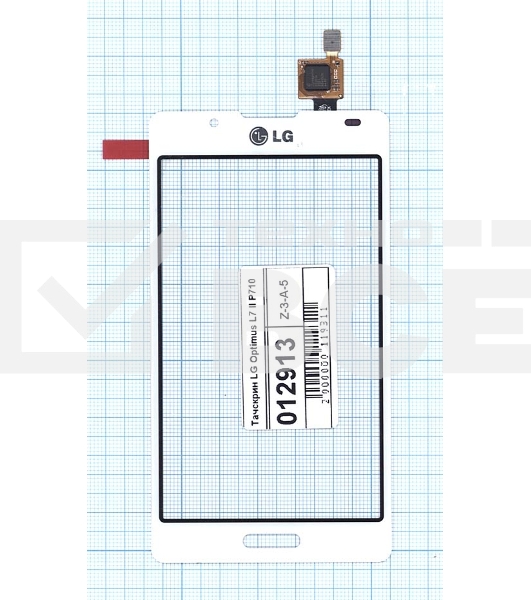Сенсорное стекло (тачскрин) для LG Optimus L7 II P710, белое