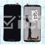 Дисплей для Motorola E5 Plus черный, фото 1