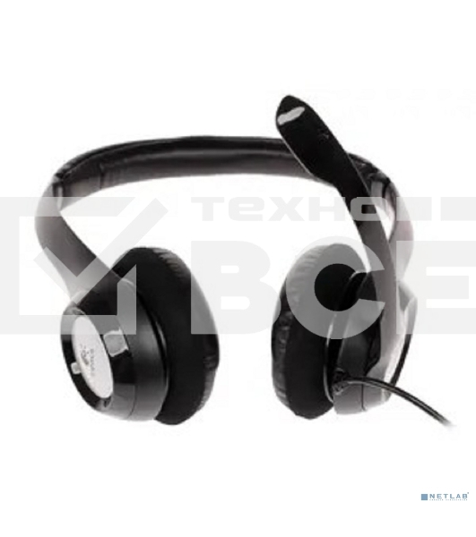 Гарнитура Logitech Headset Logitech H390 USB черный