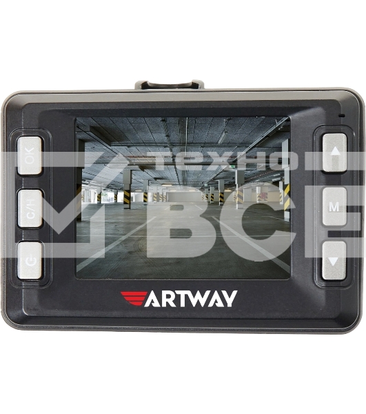 Видеорегистратор с радар-детектором Artway MD-105 черный