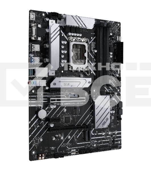Материнская плата ASUS PRIME B660-PLUS D4, Socket LGA 1700, Intel B660, 4xDDR4, 4xSATA, 3xM.2, 1xPCIe 4.0 x16, 1xPCIe 3.0 x4, 1xHDMI, 1xDP, 1xVGA, 1x 1Gb LAN, 1xUSB-C 3.2 Gen 2x2, 2xUSB-A 3.2 Gen 2, 1xUSB-A 3.2 Gen 1, 2xUSB-A 2.0, 7.1, ATX