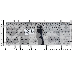 Клавиатура для ноутбука DNS 0135740, 0199722 черная, фото 1