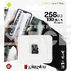 Флеш карта microSDHC 256GB microSDXC Class10 Kingston <SDCS2/256GBSP> UHS-I Canvas Select up to 100MB/s без адапт, фото9