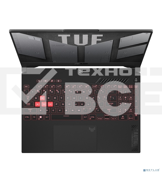 Ноутбук Asus TUF Gaming A15 FA507NVR-LP118 серый 90NR0JK5-M006X0 Ryzen 7 7435HS 32Gb SSD512Gb NVIDIA GeForce RTX4060 8Gb 15.6