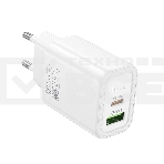 Зарядное устройство Hoco 20Вт, 3А, QC3.0/PD, 1xUSB, 1xType-C, N61, белый, коробка, фото3