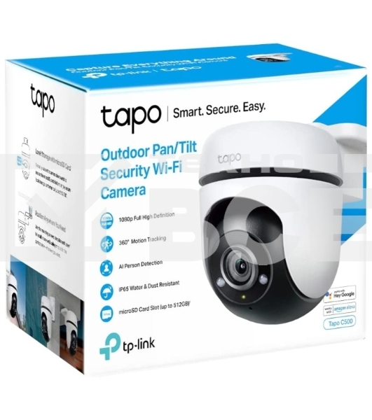Умная уличная поворотная камера TP-Link Tapo C500