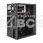 Компьютерный корпус Minitower ExeGate BAA-308UC-AA500 (mATX, БП AA500 с вент. 8см, 1хUSB/1хUSB 3.0/1хTypeC, HD Audio, черный), фото4