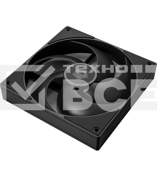 Вентилятор для корпуса ID-Cooling AS-140-K черный, 140 мм, 1800 об/мин, 24.9 дБ, 4 pin