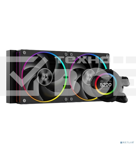 Система водяного охлаждения ID-Cooling SL240 черный 120мм алюминий+медь 2000rpm 30db 4-pin 300W