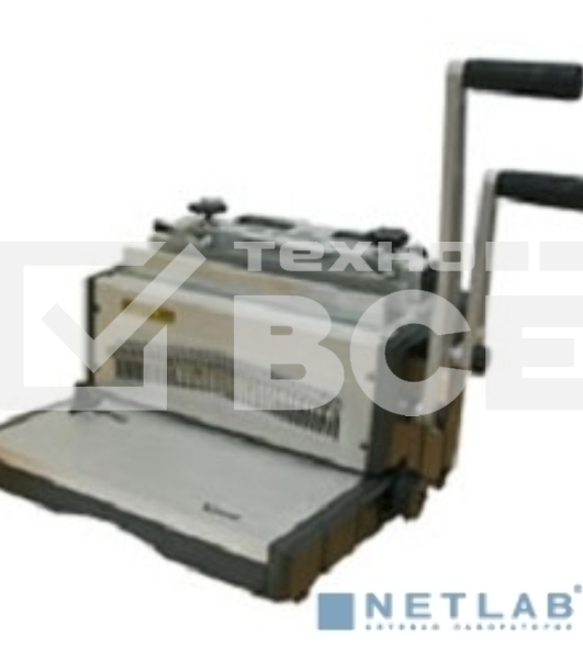 Переплетчик Office Kit B3430 A4/перф.30л.сшив./макс.120л./метал.пруж. (5.5-14.3мм) шаг 3:1, 34 отверстия, 300мм