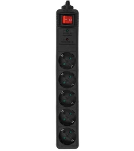 Сетевой фильтр Energenie Сетевой фильтр SPG5-C-10 3m. 16А. черный