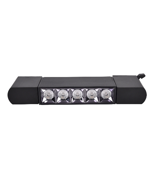 Трековый однофазный светодиодный светильник Ambrella light GL6688 BK черный LED 6W 4200K 24°