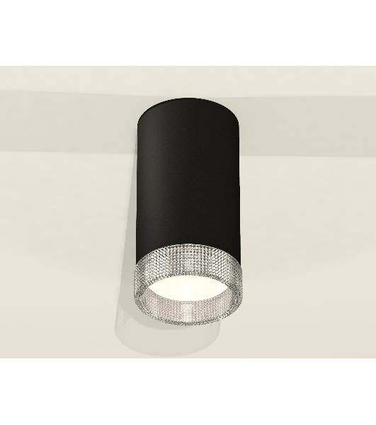 Светильник Ambrella Light XS8162010 SBK/CL черный песок/прозрачный GX53 (C8162, N8480)