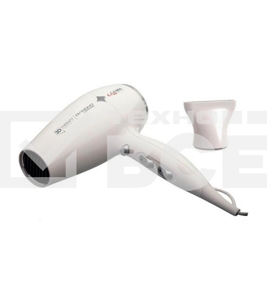 Фен GA.MA GH0302 DIAMOND CERAMIC ION 3D THERAPY