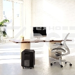Шредер Fellowes PowerShred LX200 черный (секр.P-4)/перекрестный/12лист./22лтр./скрепки/скобы/пл.карты, фото8