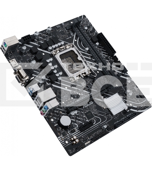 Материнская плата ASUS PRIME H610M-D D4, LGA 1700, Intel H610, 2xDDR4, 4xSATA, 1xM.2, 1xPCIe 4.0 x16, 1xPCI, 1xHDMI, 1xVGA, 1x 1Gb LAN, 2xUSB-A 2.0, 2xUSB-A 3.2 Gen 1, 3x3.5 мм, 7.1, mATX