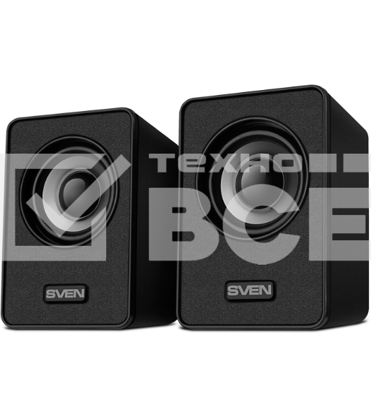 Акустическая система SVEN 135, черный (6 Вт, питание USB)