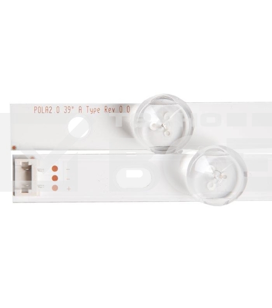 Светодиодная подсветка для телевизоров LG 39LN, AGF78400401, POLA2.0 39 (комплект, 8 шт)