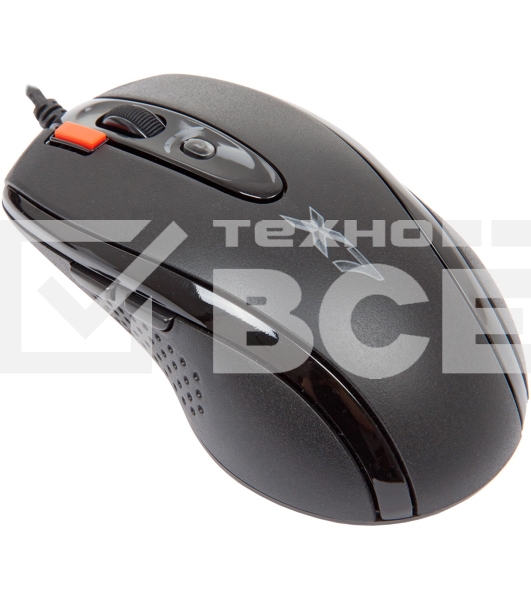 Мышь проводная A4Tech X-710BK черный, 2000 dpi, USB, кнопки - 7