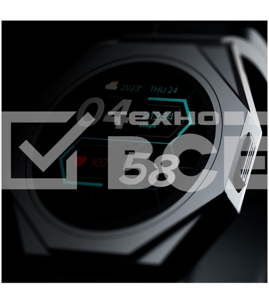 Смарт-часы CANYON Otto SW-86, Smart watch Realtek 8762DK LCD 1.3''