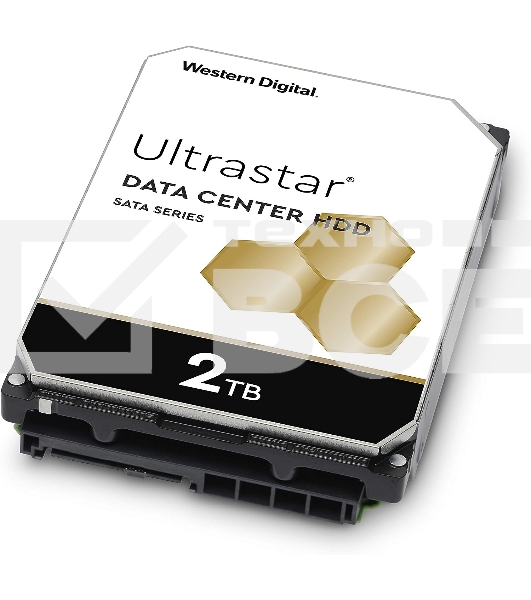 Жесткий диск Western Digital 2Tb 7200 rpm Ultrastar 7K2 (HUS722T2TALA604) {SATA 6Gb/s, 128mb buffer, 3.5