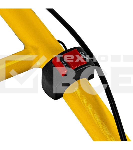 Мотоблок Denzel DPT-370X, 7 л.с., диск.сцеп, шир 90 см, глуб 35 см, фрез 3х4, ВОМ, передачи 3В/1Н