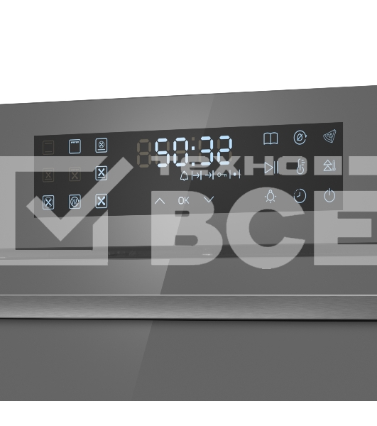 Шкаф духовой электрический Maunfeld EOEH7614LGR
