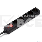 Сетевой фильтр Buro 500SH-1.8-B 1.8м (5 розеток) черный (коробка), фото6