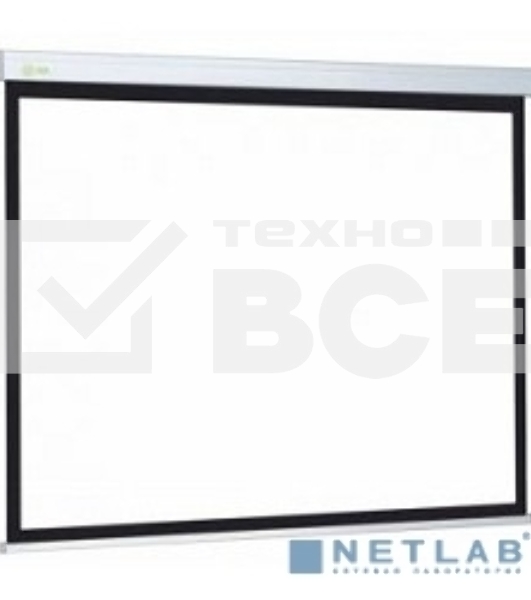 Экран Cactus 150x150см Wallscreen CS-PSW-150x150 1:1 настенно-потолочный рулонный белый