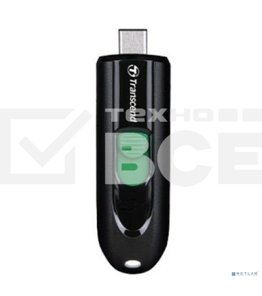 Флеш диск Transcend USB 128GB JETFLASH 790C USB3.2, Type-C, Black
