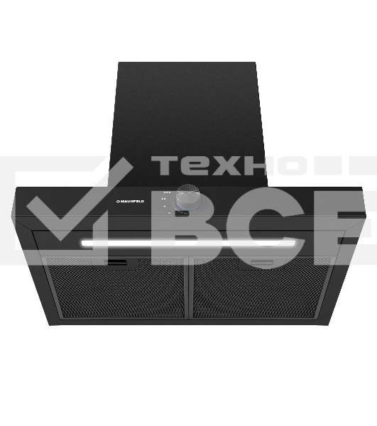 Кухонная вытяжка Maunfeld Comfort 60 T чёрный
