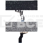 Клавиатура для ноутбука HP Pavilion Power 15-cb000 черная с зеленой подсветкой, фото3