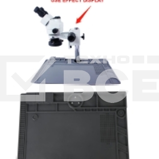 Коврик изоляционный для микроскопа Kaisi 190 Blak Grey