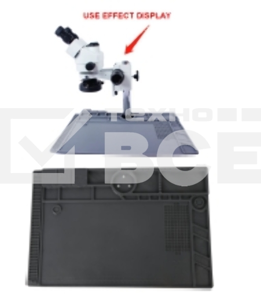 Коврик изоляционный для микроскопа Kaisi 190 Blak Grey