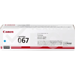 Картридж лазерный Canon CRG 067 C (5101C002) голубой (1250 стр.) для Canon i-SENSYS LBP631CW LBP631/LBP633Cdw LBP633/MF651Cw MF651/MF655Cdw MF655/MF657Cdw MF657