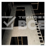 Шкаф серверный напольный 42U (800  1200) двойные перфорированные двери 2 шт., цвет черный, фото7