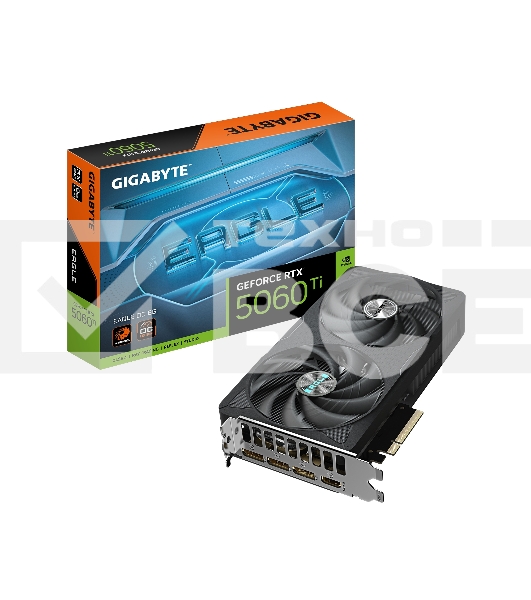 Видеокарта Gigabyte PCI-E 5.0 GV-N506TEAGLE OC-8GD 1.0 NVIDIA GeForce RTX 5060TI 8Gb 128bit GDDR7 2617/28000 HDMIx1 DPx3 HDCP Ret