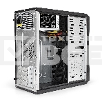 Компьютерный корпус Minitower ExeGate BA-204U-UNS400 (mATX, БП UNS400 с вент. 12см, 2хUSB+2хUSB 3.0, аудио, черный), фото7