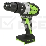 Дрель-шуруповерт ударная аккумуляторная Greenworks GD24DD60 24V, бесщеточная, 30/60Нм,1х4Ач,ЗУ,кор 3704107CUB, фото 1