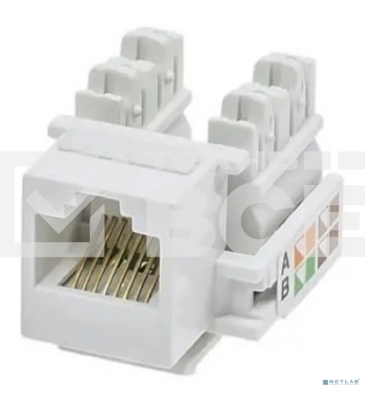 Модуль 5bites KJU55-01W KEYSTONE JACK/UTP/5E/110 IDC/90°