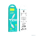 Кабель USB2.0 Hoco AM/Type-C, 6A, X96, 1м, белый, коробка, фото4