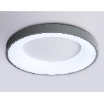 Потолочный светодиодный светильник Ambrella light FZ1402 GR серый IP20 48W 3000K-6500K D500*50 (ПДУ ИК), фото6