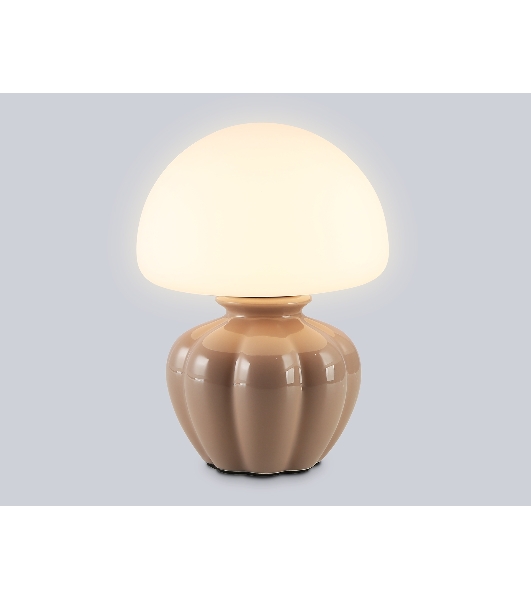 Настольная лампа Ambrella light LH53247 CF/WH кофе/белый G9 max 28W D165*220